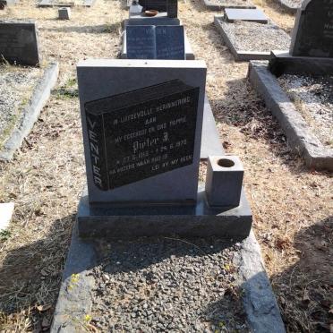 VENTER Pieter J. 1913-1970