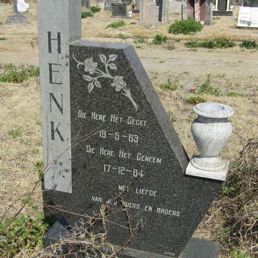 VENTER Henk 1963-1984