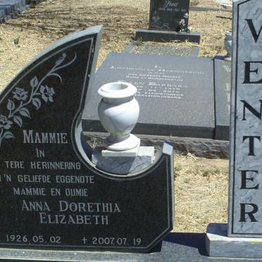 VENTER Frederick Johannes Theodorus 1923-1987 & Anna Dorothea Elizabeth 1926-2007 _2