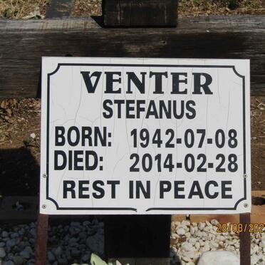 VENTER Stefanus 1942-2014