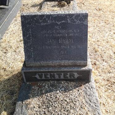 VENTER Jan Harm 1913-1963
