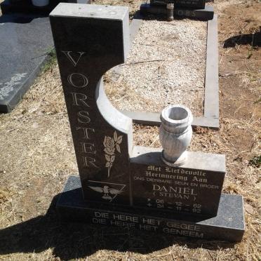 VORSTER Daniel 1962-1992
