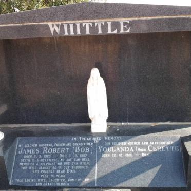 WHITTLE James Robert 1923-1987 &amp; Youlanda 1926-