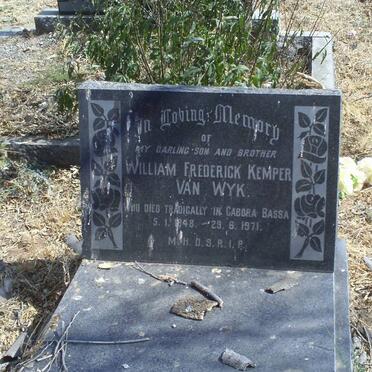 WYK William Frederick Kemper, van 1948-1971 