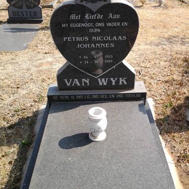 WYK Petrus Nicolaas Johannes, van 1915-1980