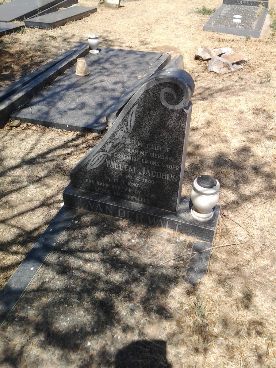 WALT Willem Jacobus, van der 1940-1990