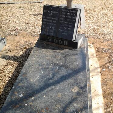 WOOD Maisie 1916-1998