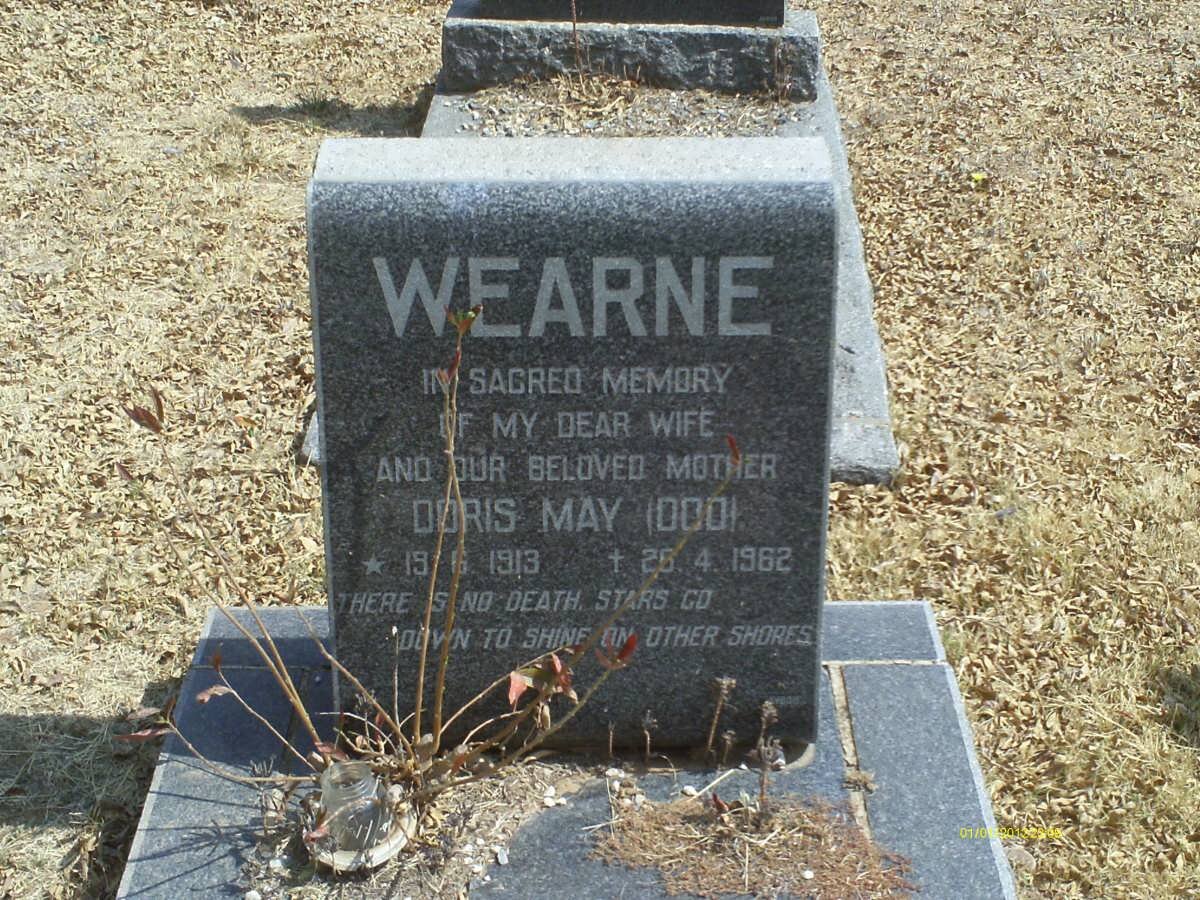 WEARNE Doris May 1913-1962