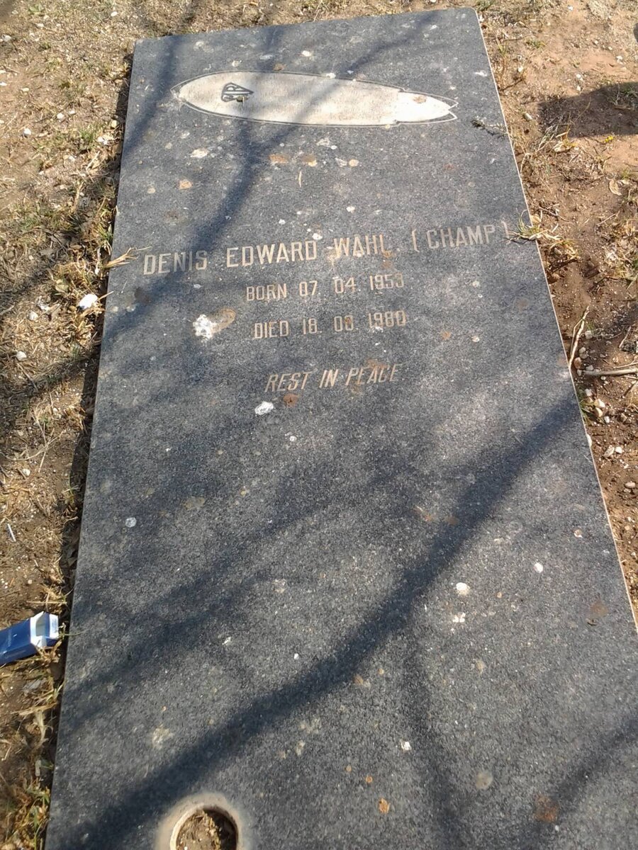 WAHL Denis Edward 1953-1980