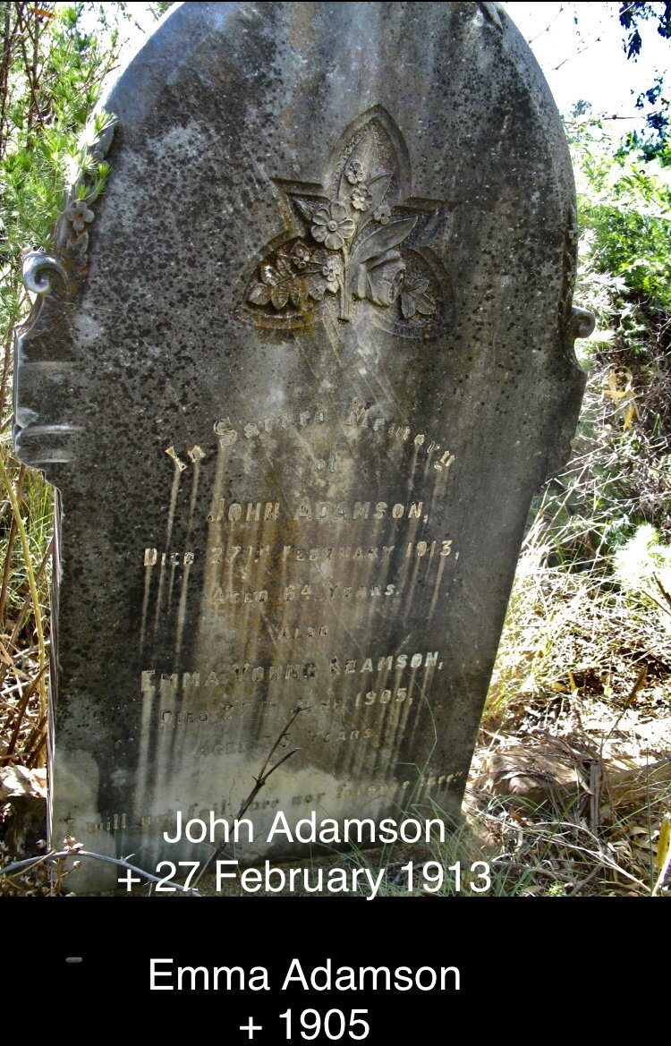 ADAMSON John -1913 &amp; Emma Young -1905