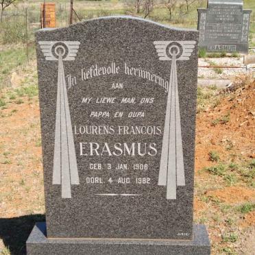 ERASMUS Lourens Francois 1906-1982