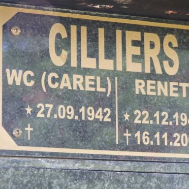 CILLIERS W.C. 1942- &amp; Renette 1942-2008