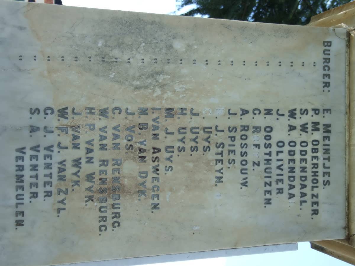 06. Plaque with list of names