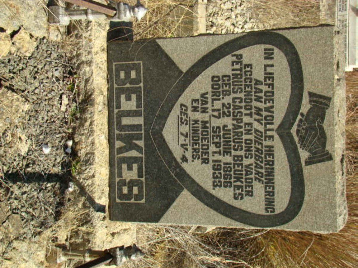 BEUKES Petrus Casparus 1866-1933