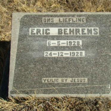 BEHRENS Eric  1928-1928