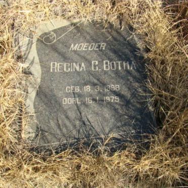 BOTHA Regina C. 1898-1979