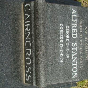 CAIRNCROSS Alfred Stanton 1913-1974