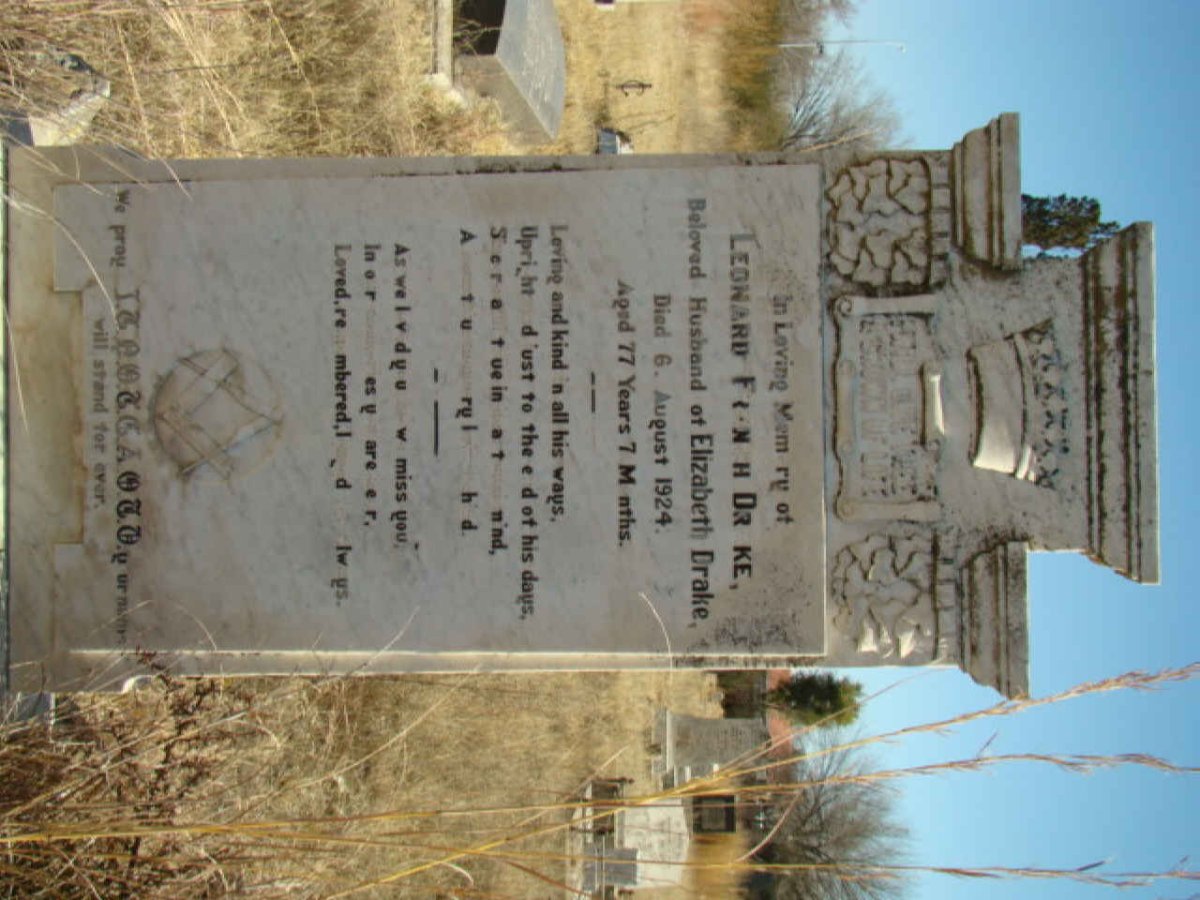 DRAKE Leonard French -1924