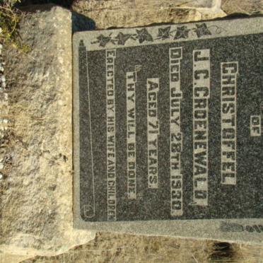 GROENEWALD Christoffel J.C.  -1930