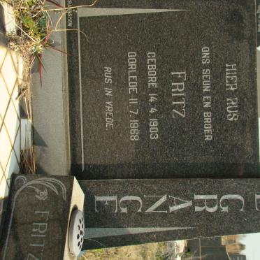 GRANGE Fritz, le 1903-1968