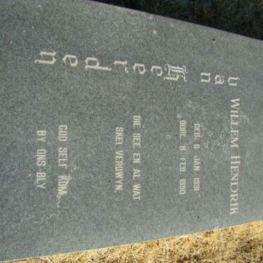 HEERDEN Willem Hendrik, van 1931-1990
