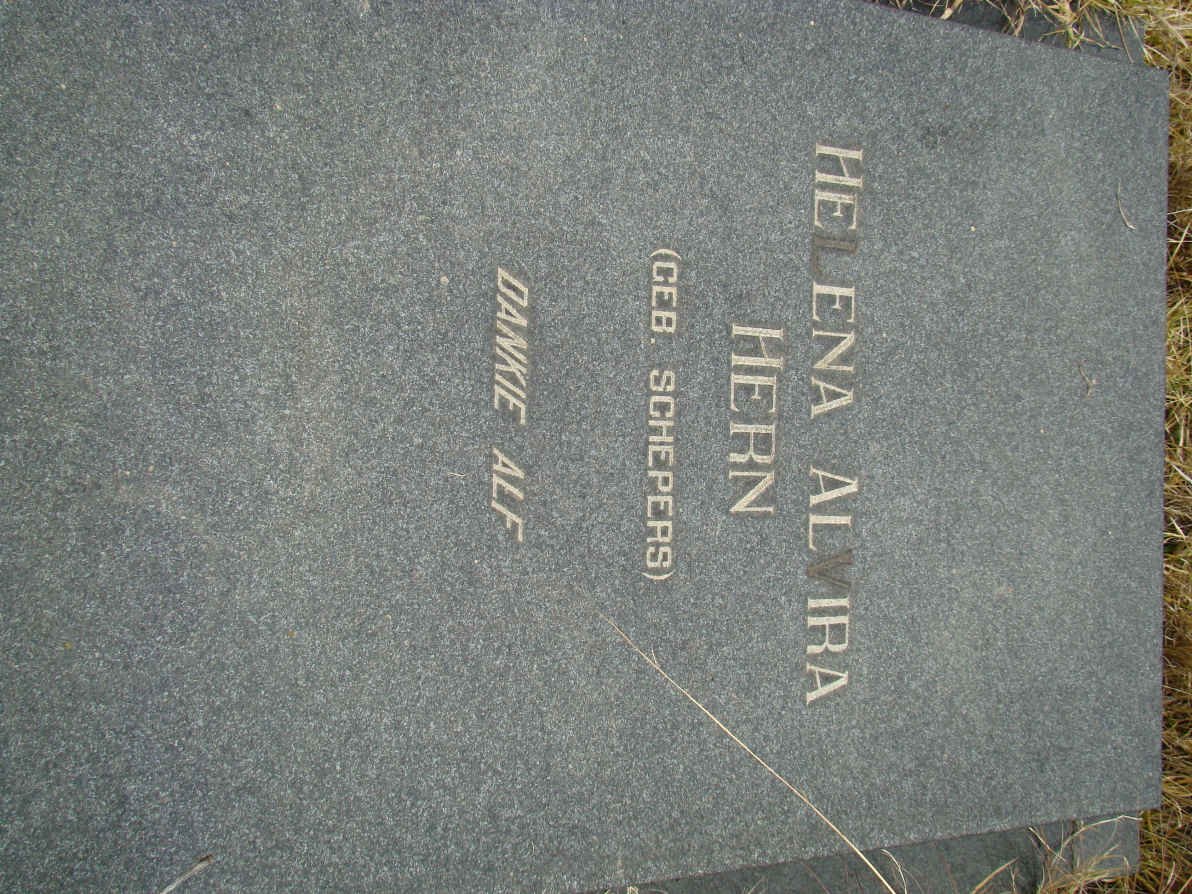 HERN Helena Alvira nee SCHEPERS