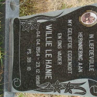 HANNIE Willie, le 1954-1998