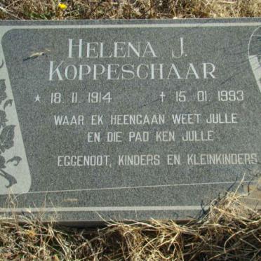 KOPPESCHAAR Helena J. 1914-1993