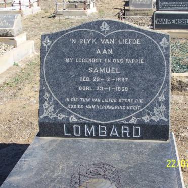 LOMBARD Samuel 1897-1959