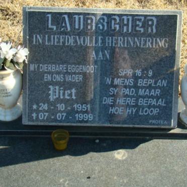 LAUBSCHER Piet 1951-1999