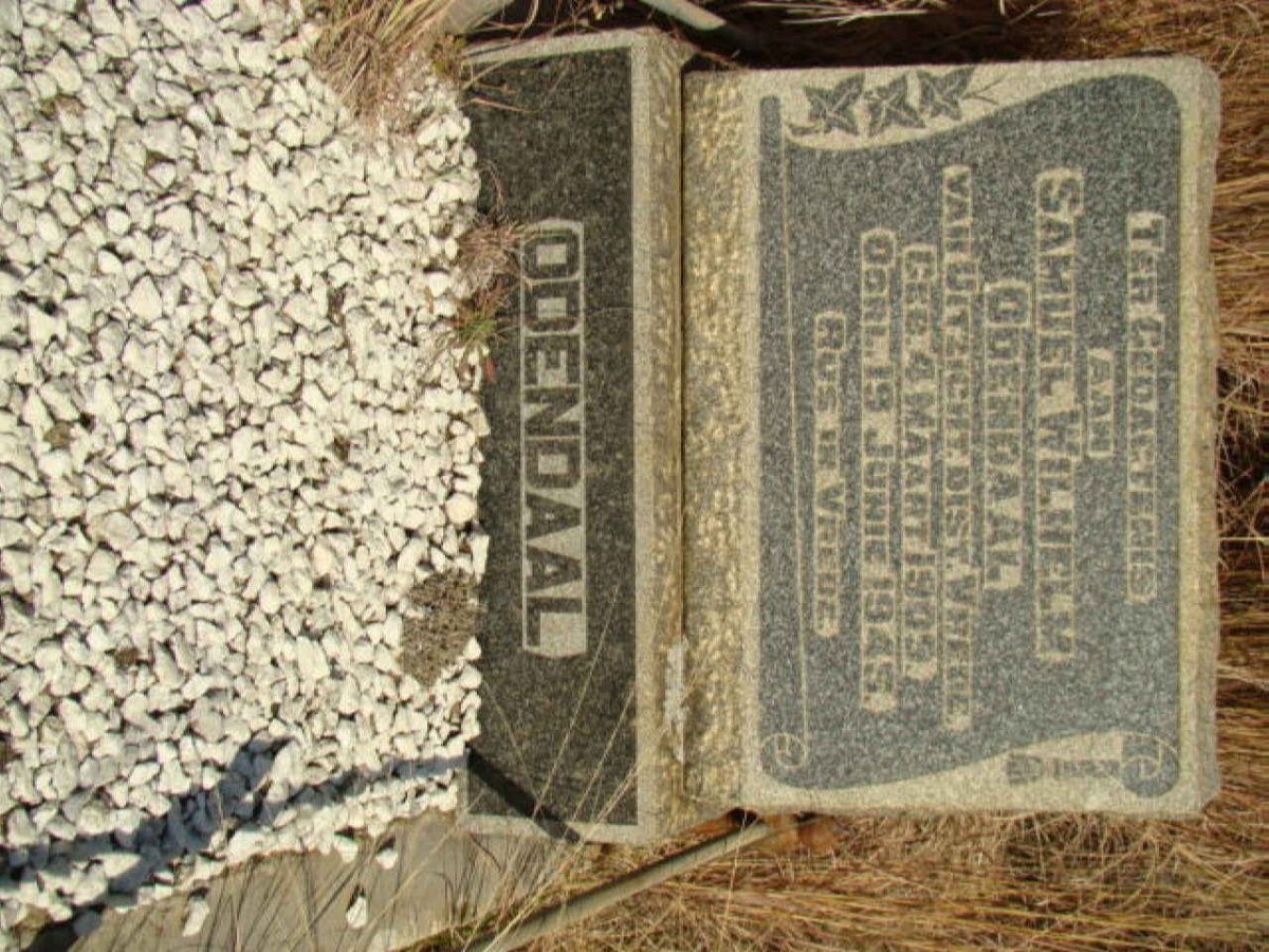 ODENDAAL Samuel Wilhelm 1909-1945