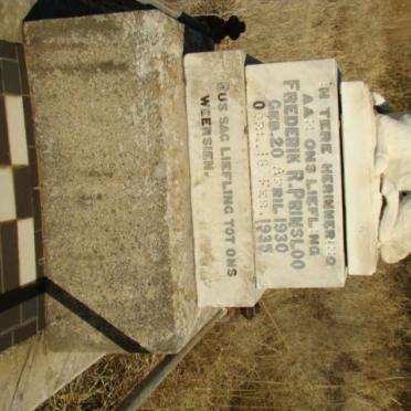 PRINSLOO Frederik R. 1930-1935