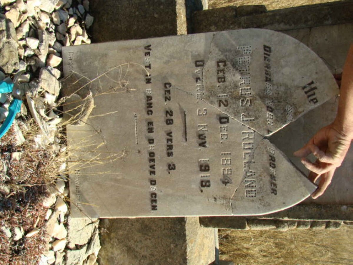 ROELAND Petrus J. 1894-1918