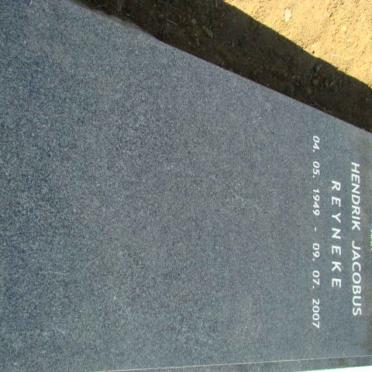 REYNEKE Hendrik Jacobus 1949-2007