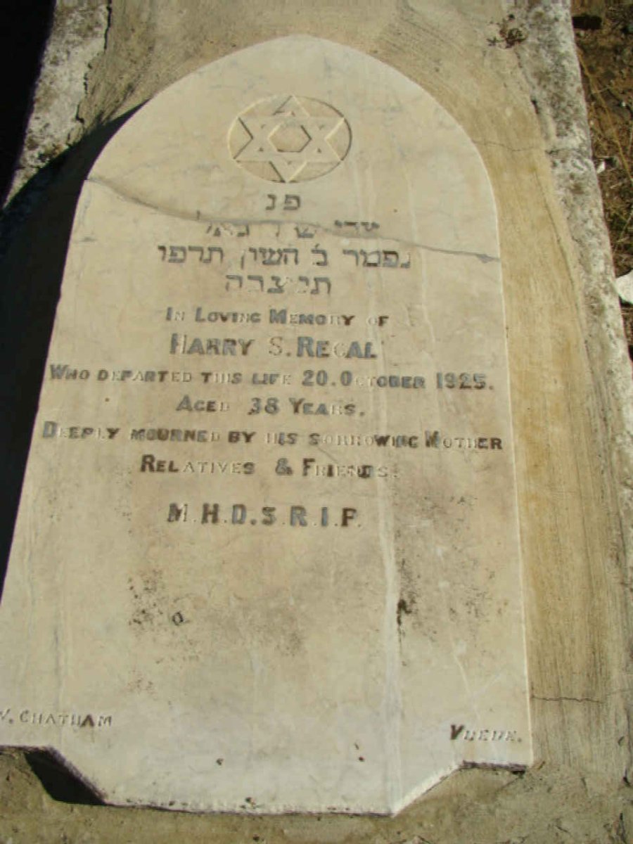 REGAL Harry S. -1925