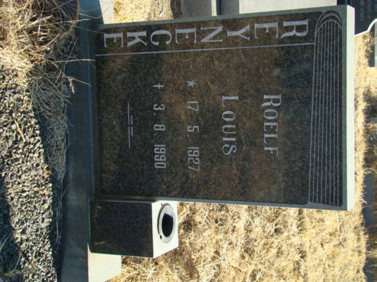 REYNECKE Roelf Louis 1927-1990