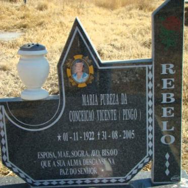 REBELO Maria Pureza da Conceigao Vicente 1922-2005