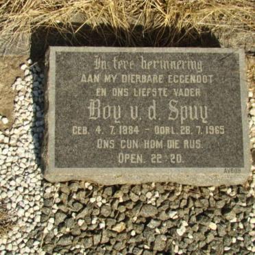 SPUY Boy, v.d. 1884-1965