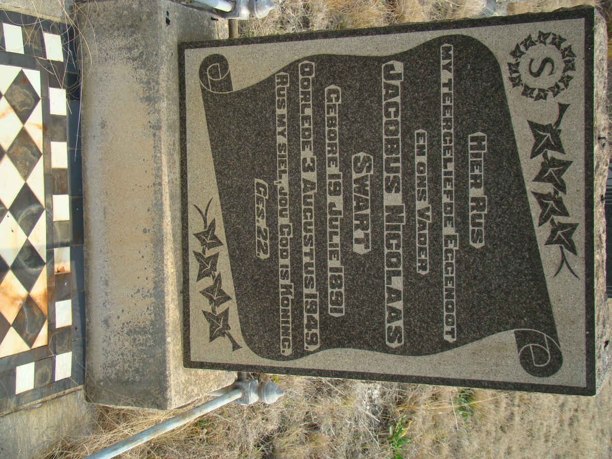 SWART Jacobus Nicolaas 1891-1949