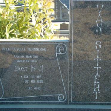 SITTERT S.J., van 1917-1992