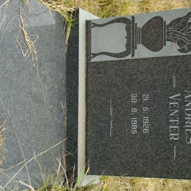 VENTER Andries 1926-1985