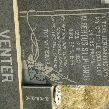 VENTER Albertus Stephanus 1929-1966