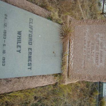 WHILEY Clifford Ernest 1903-1953