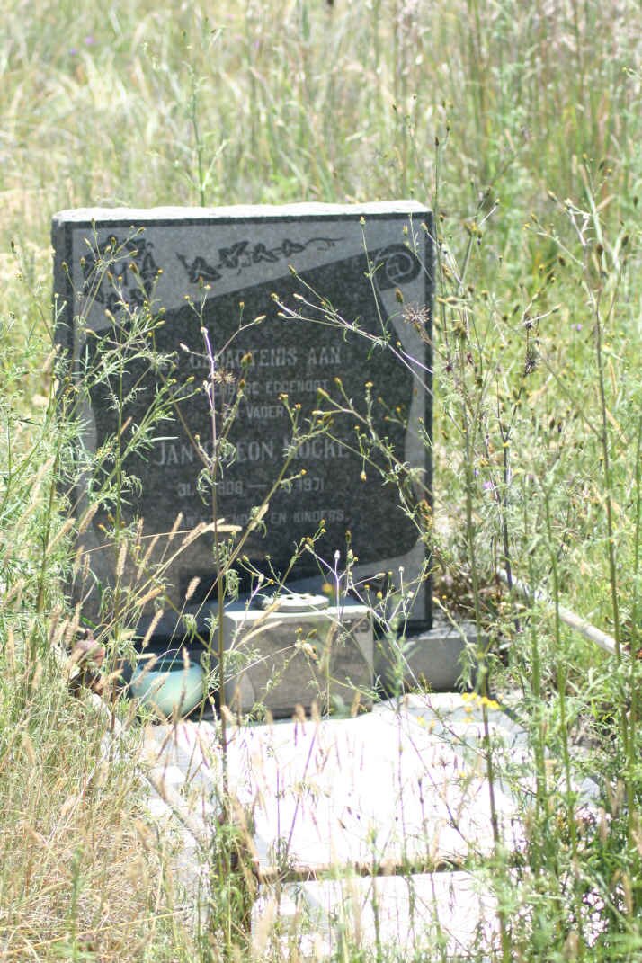 MOCKE Jan Gideon 1908-1971