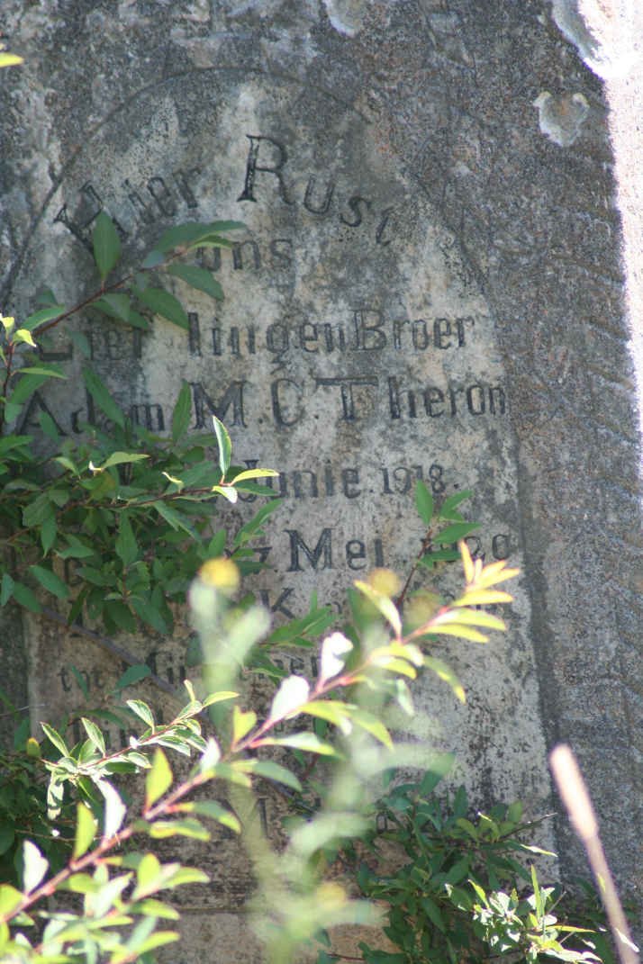 THERON Adam M.C. 1918-1920