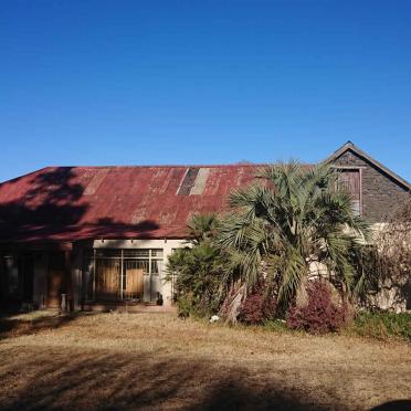 Free State, VREDE district, Uitzicht 653, farm cemetery