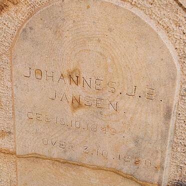 JANSEN Johannes J.E. 1849-1920 _2