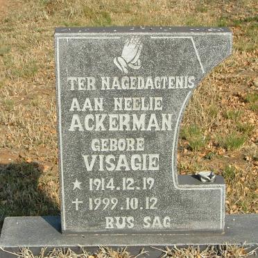 ACKERMAN Neelie nee VISAGIE 1914-1999