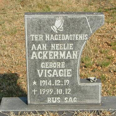 ACKERMAN Neelie nee VISAGIE 1914-1999