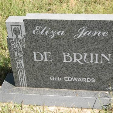 BRUIN Eliza Jane, de nee EDWARDS